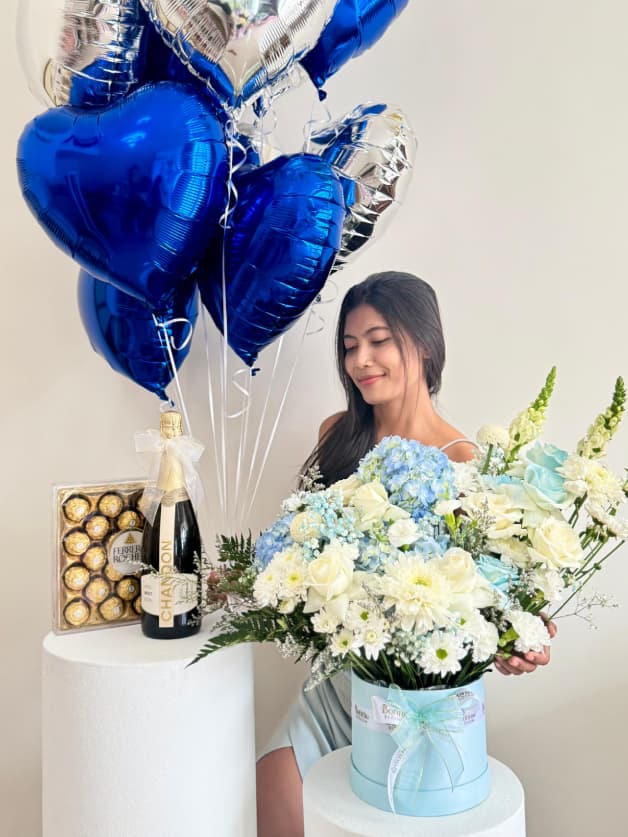 Custom floral arrangement example